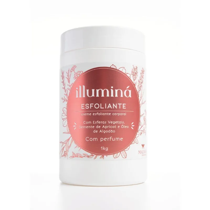 Creme Esfoliante Corporal Profissional Apricot Illuminá 1 Kg
