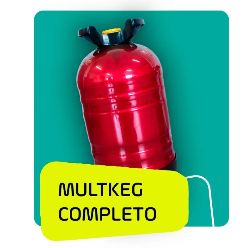 Barril Keg De Pet Multkeg Completo 30 Litros