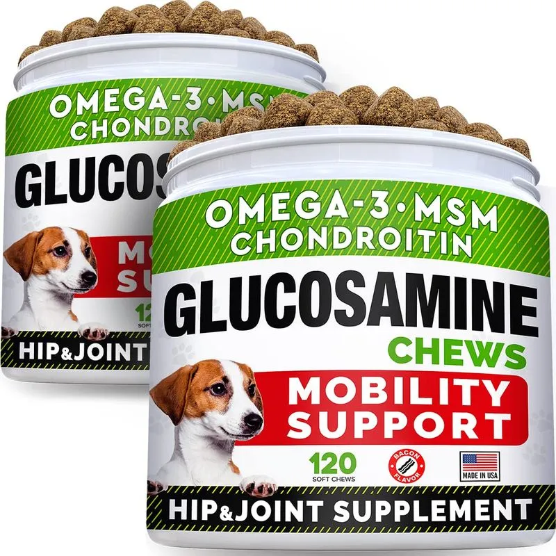 Suplemento Para Articulações De Cães Strellalab Glucosamine Treats 240 Chews