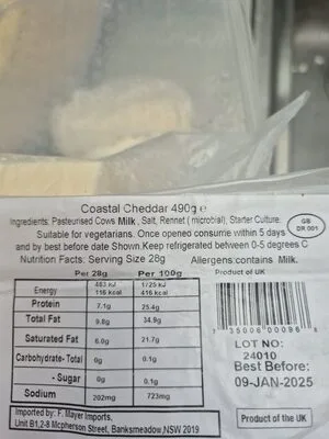 Coastal Cheddar