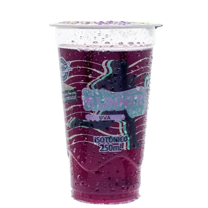 Isotônico Fast Runner 250 Ml - Sabor Uva - Caixa 12 Un
