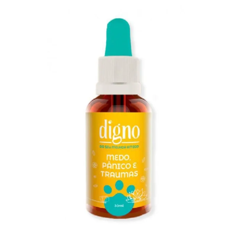 Digno Pet Medo Pânico E Traumas Floral De Bach 30ml
