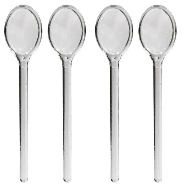 Mini Colher Para Festas E Sobremesas 50 Un Transparentes