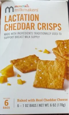 Lactation chedded crisps