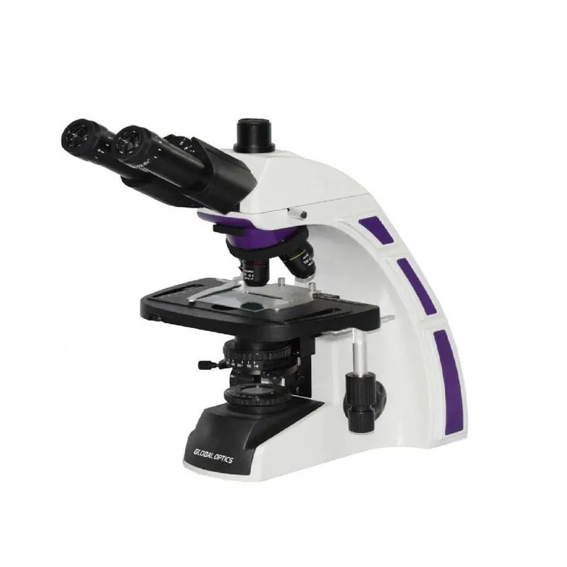 Microscopio Trinocular Otica Finita Acromatico Led 1600x