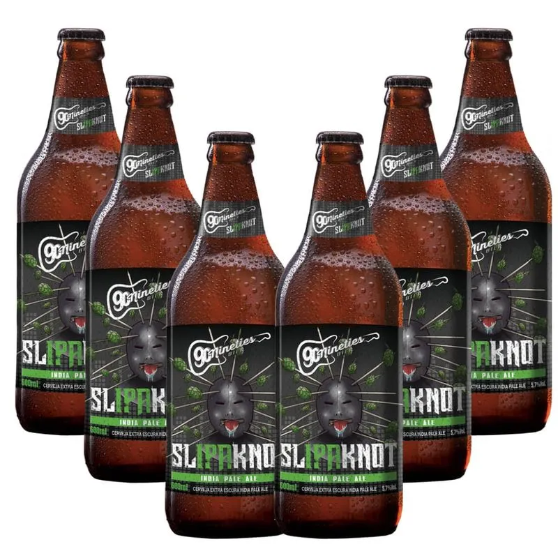 Cerveja Artesanal Nineties Bier IPA SiIpaKnot 600ml 6 UN