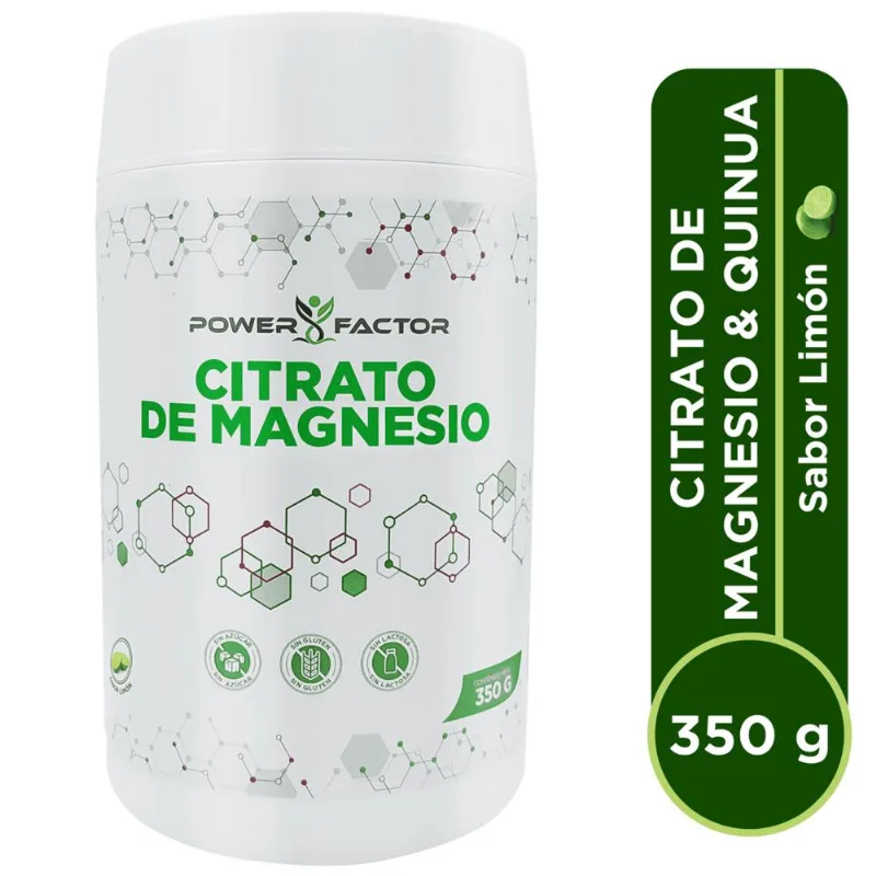 Suplemento Alimenticio Citrato de Magnesio 350 g