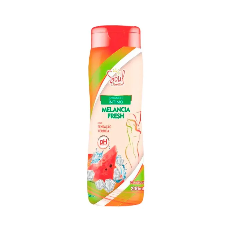 Sabonete Íntimo Térmico Esquenta e Esfria 200ml Soul Cosméticos Sabonete Íntimo Térmico Esquenta e Esfria 210ml Soul Cosméticos