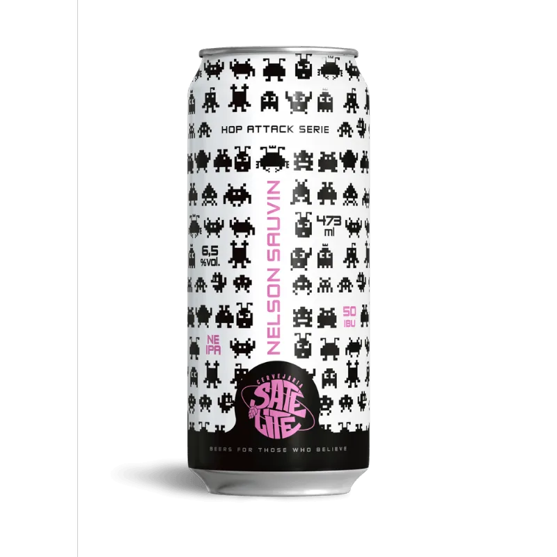 Cerveja Satélite Hop Attack Nelson Sauvin 473ml