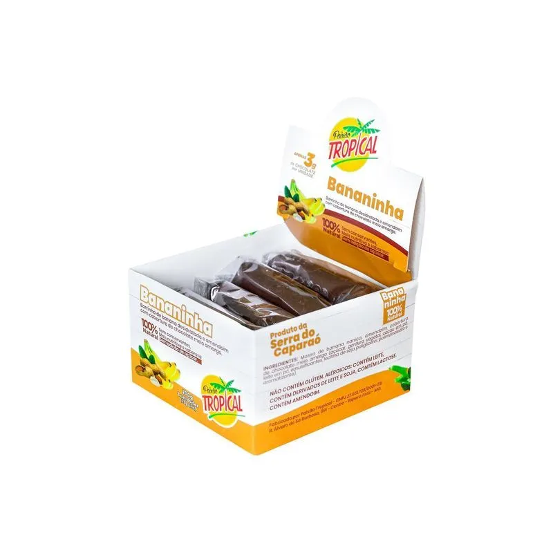Bananinha Amendoim 8 Unidades