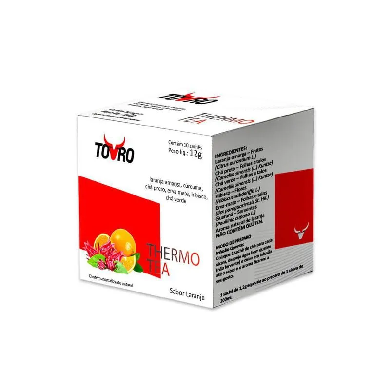 Thermo Tea 12g - Chá Misto De Laranja Chá Preto Chá Verde