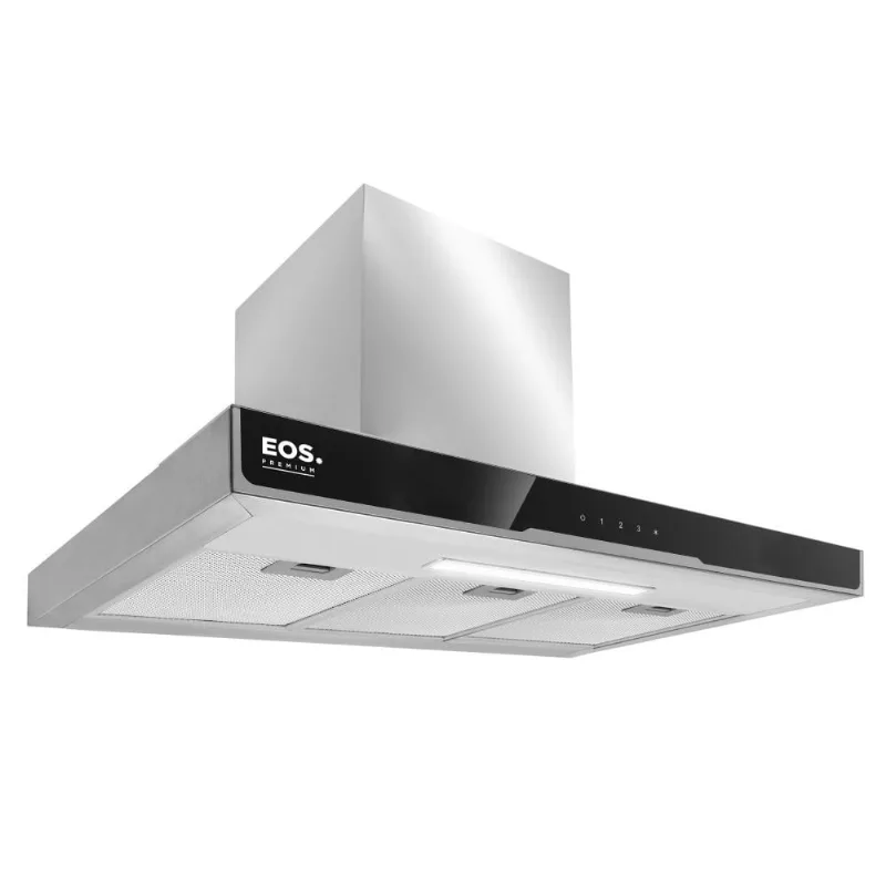 Coifa e Depurador de Parede 90cm eos Touch Digital Inox 110V