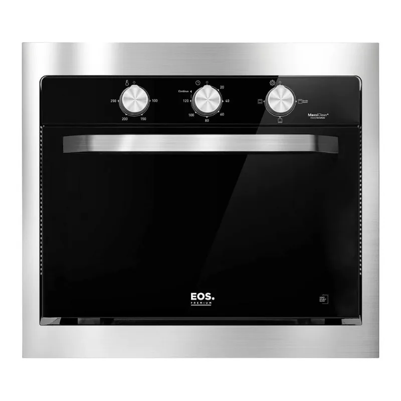 Forno Elétrico de Embutir eos 47L Porta de Vidro e Inox EFE47EI 220v