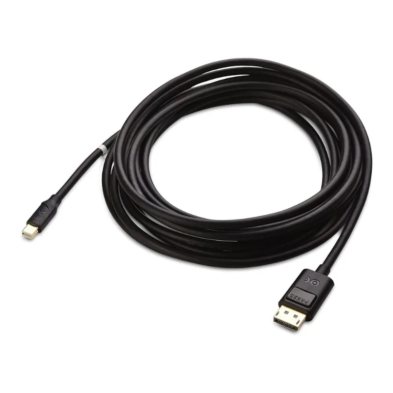 Cabo Adaptador de Vídeo - Mini Displayport > Displayport - 3m - Cable Matters - 101007-Black-10 - Preto