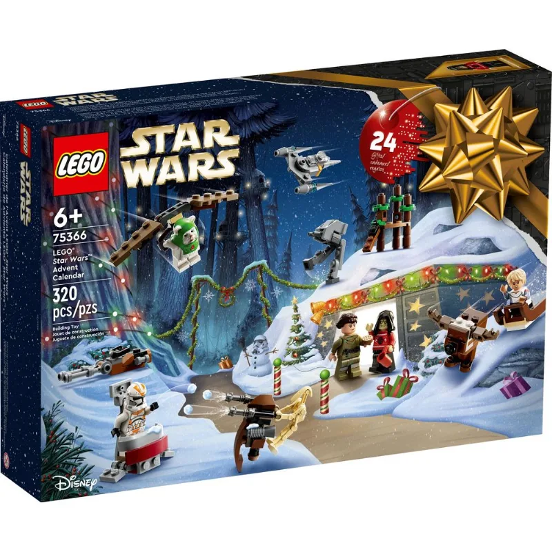 Calendário Do Advento Lego Star Wars 2023 Conjunto De Construção 75366