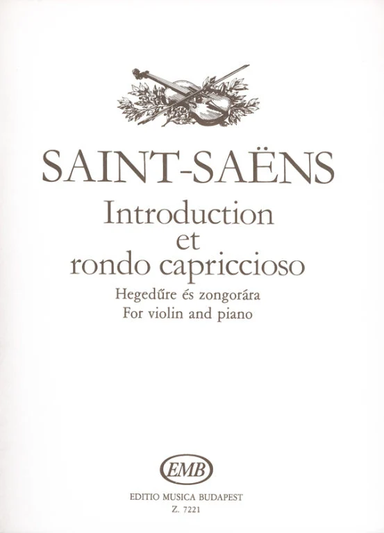 序奏とロンド・カプリチオーソ Op.28（ヴァイオリンソロ）／Introduction et Rondo Capriccioso Op. 28 楽譜