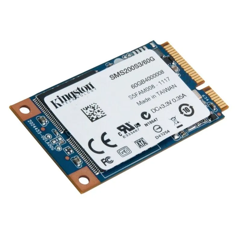 SSD - mSATA - 60GB - Kingston Digital SSDNow mS200 - SMS200S3/60G