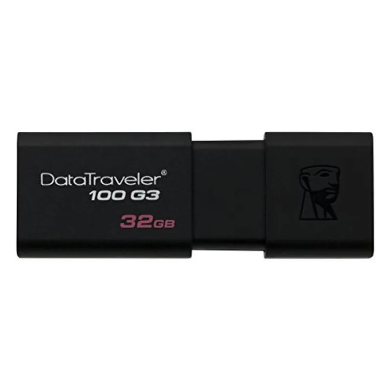 Kingston Digital 32gb Datatraveler 100 G3 Usb 3.0 Flash Drive, 2 Pack (kw-u713202-8a)