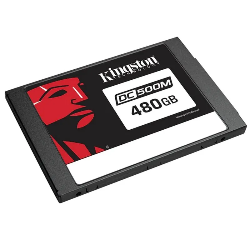 SSD - 2,5pol / SATA3 - 480GB - Kingston DC500M Data Center Series - SEDC500M/480G (TLC, R/W 555MBs/520MBs)
