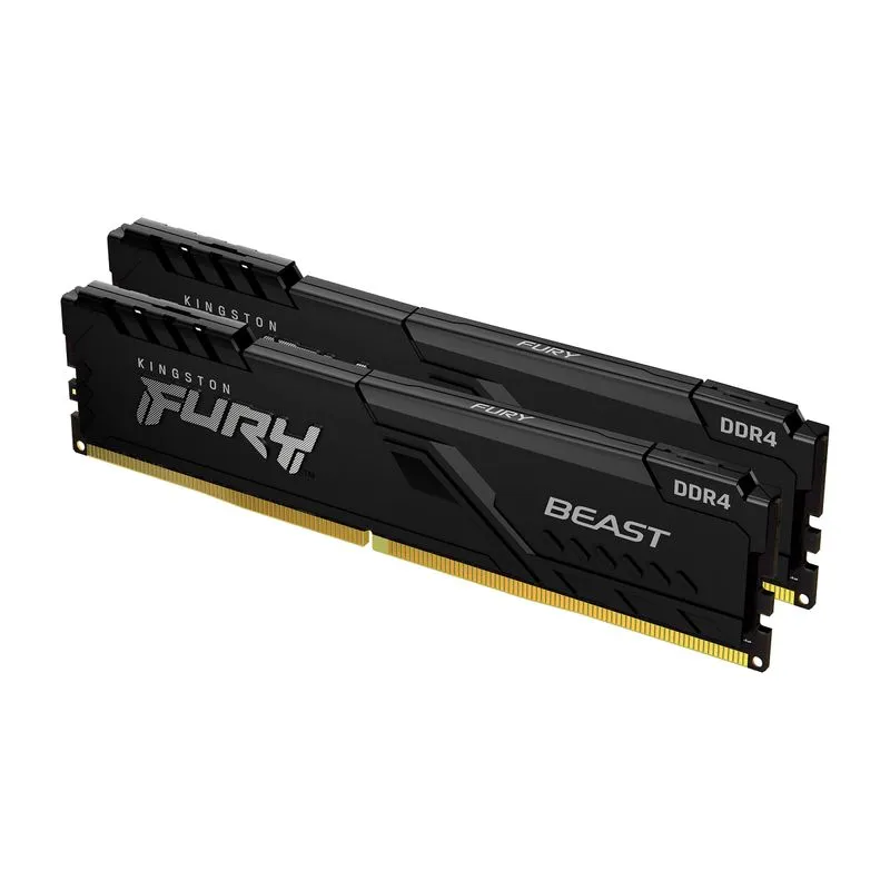 Desktop Kingston Fury Beast 32 Gb (2 X 16 Gb) 2666 Mhz Ddr4