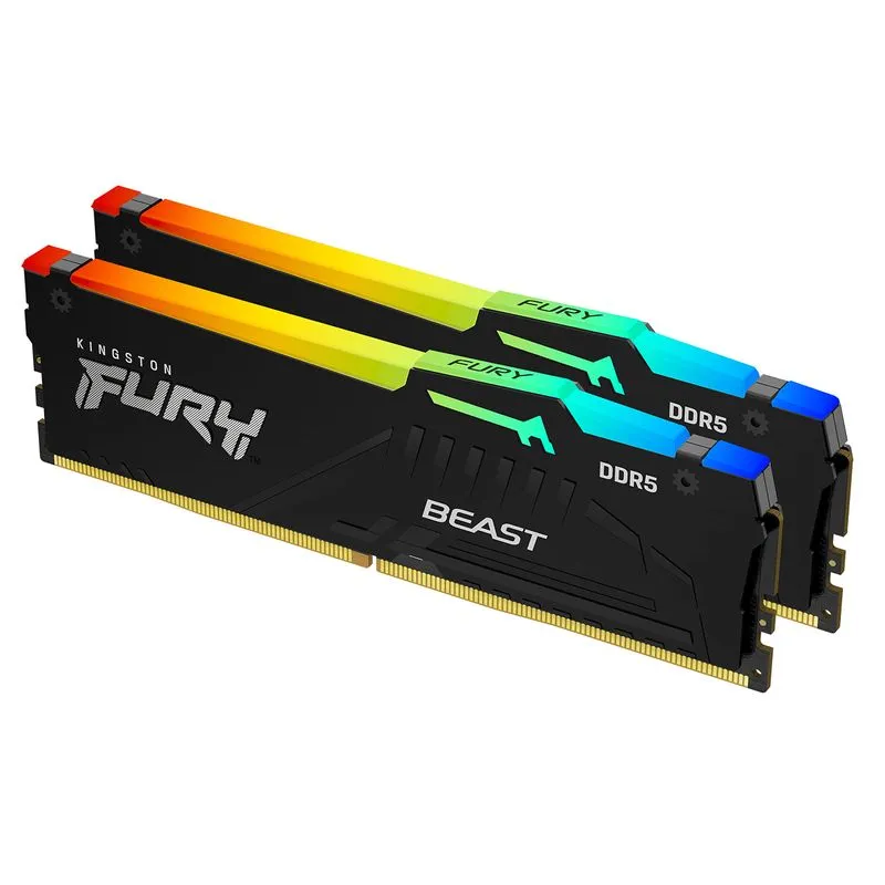 Kingston Technology Fury Beast Rgb 32 Gb (2 X 16 Gb) 5600 Mt