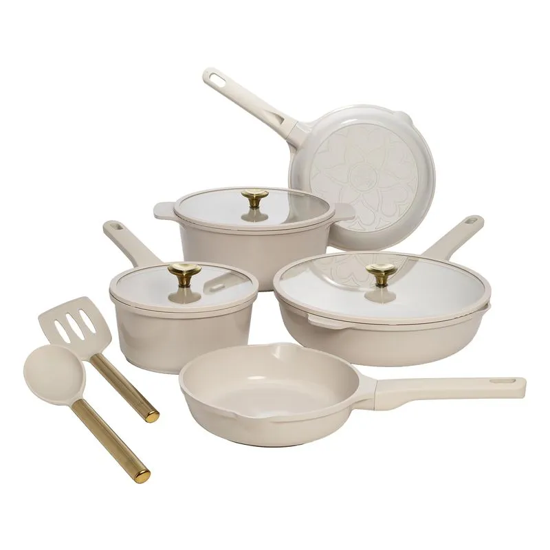 Conjunto De Utensílios De Cozinha Paris Hilton Ceramic, Alum