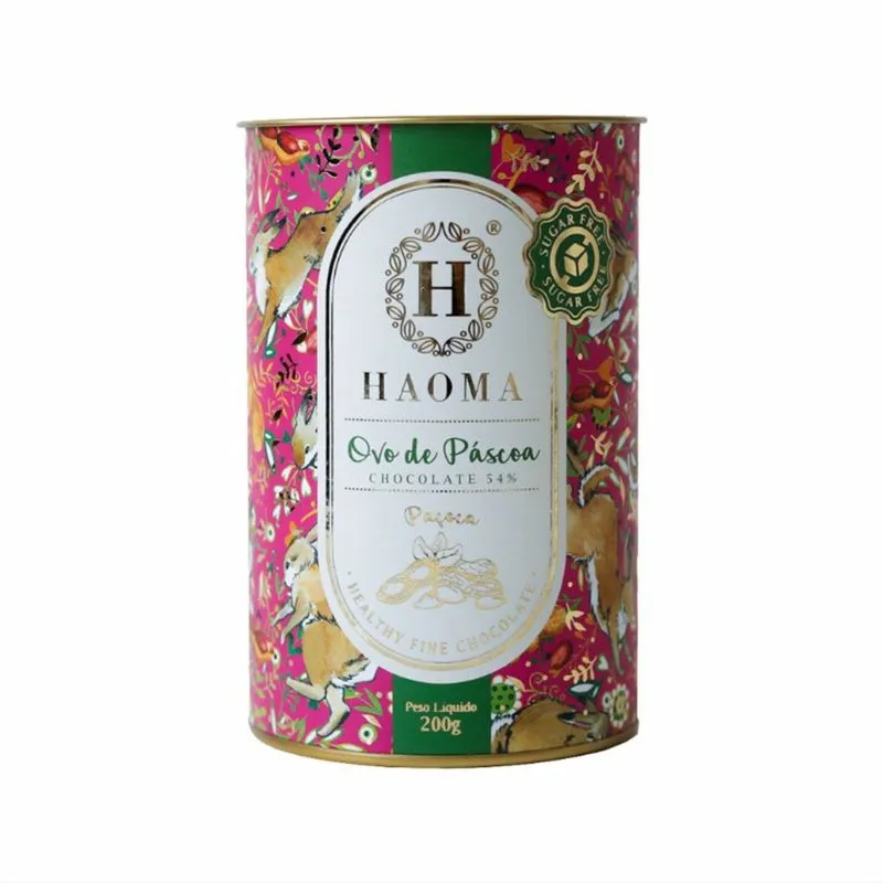 Ovo Recheado Paçoca Haoma 280g