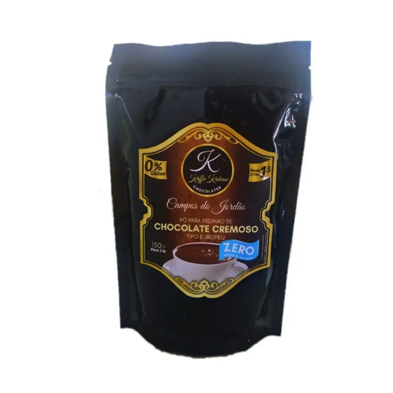 Chocolate Zero Açucar (pó) Cremoso De Campos Do Jordão 150g