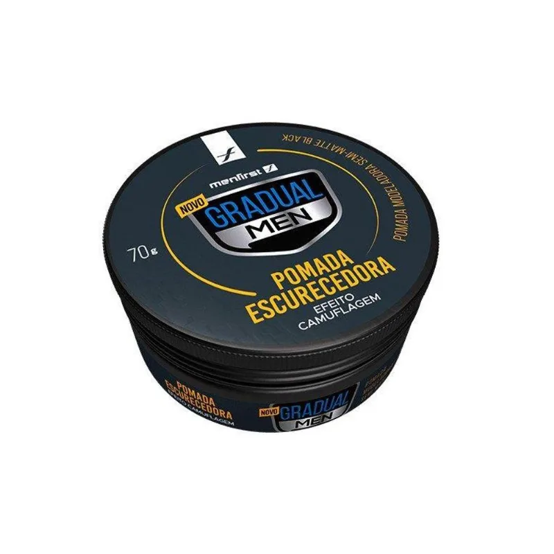 Pomada Escurecedora De Cabelos Brancos E Barba Menfirst