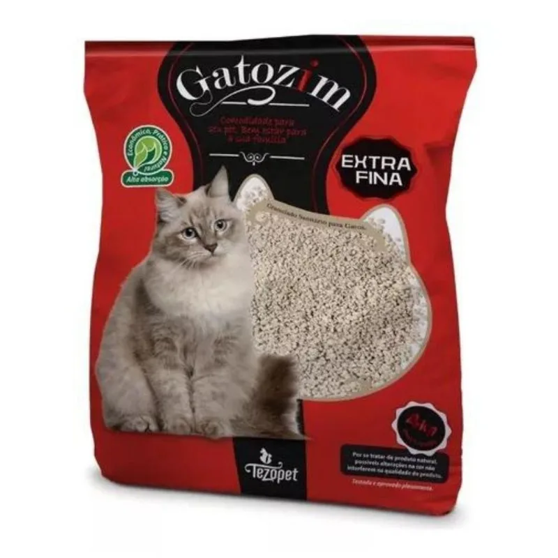 Granulado Sanitario Gatozim Extra Fina 4kg