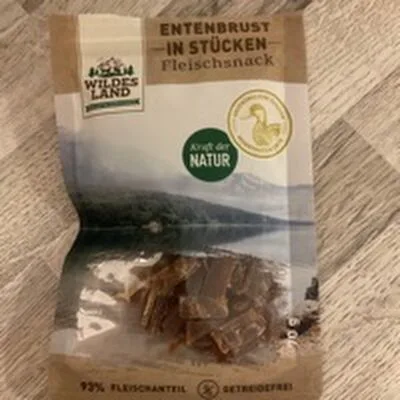 Entenbrust in Stücken für Hunde