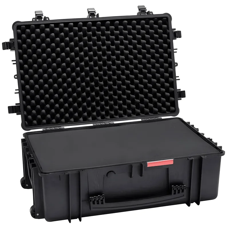 Case Rígido para Transporte de Equipamentos 76x48x30cm com Espuma Modeladora