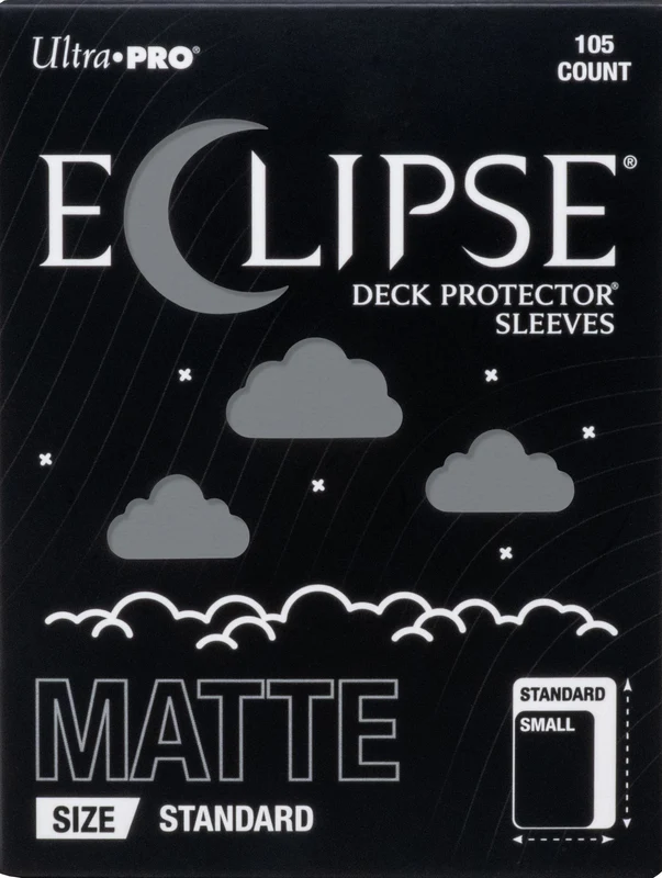 Sleeves - Ultra Pro D-Pro - Enhanced Eclipse Matt Smoke Grey - (105CT)