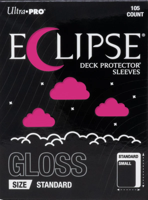 Sleeves - Ultra Pro - Enhanced Eclipse Gloss - Hot Pink (105CT)