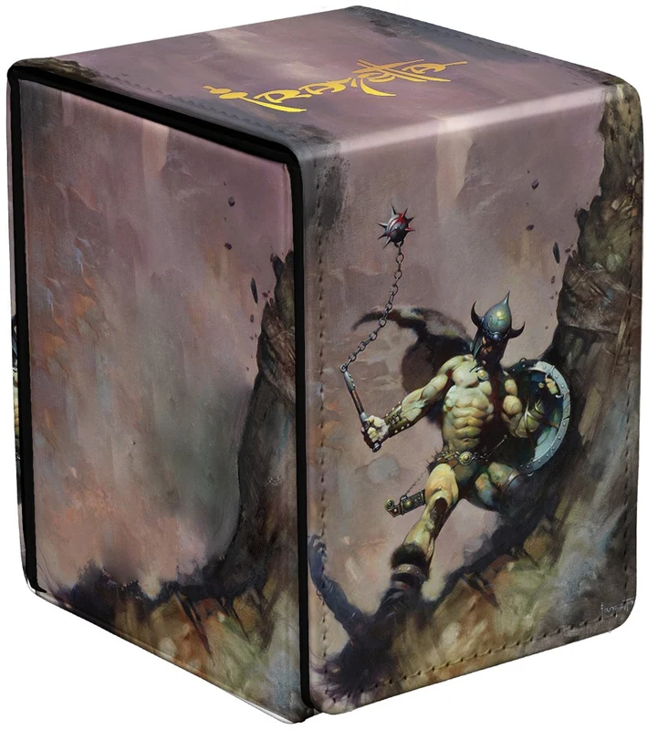 Deck Box - Ultra Pro - Alcove Flip- Frank Frazetta Warrior with ball and chain