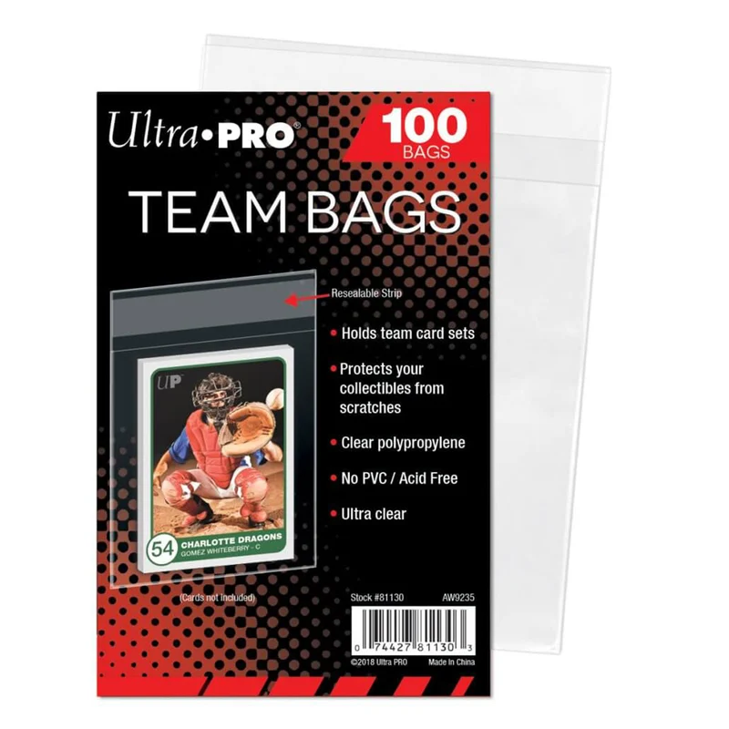 ULTRA PRO Card Sleeves - Team Bags Gameology