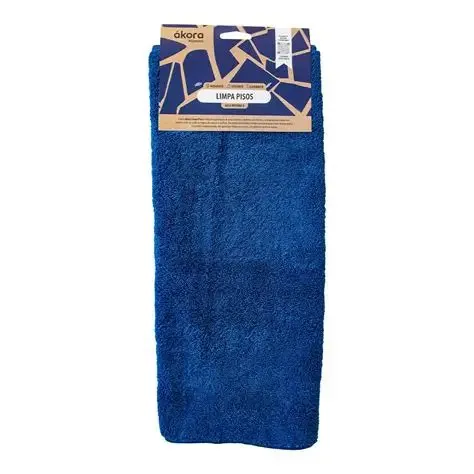 PANO ÁKORA LIMPA PISO INTERNO 40X60 AZUL UNIDADE