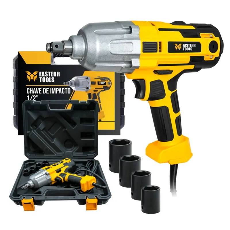Chave de Impacto Elétrica 1/2" 900W 220V Fasterr FST059