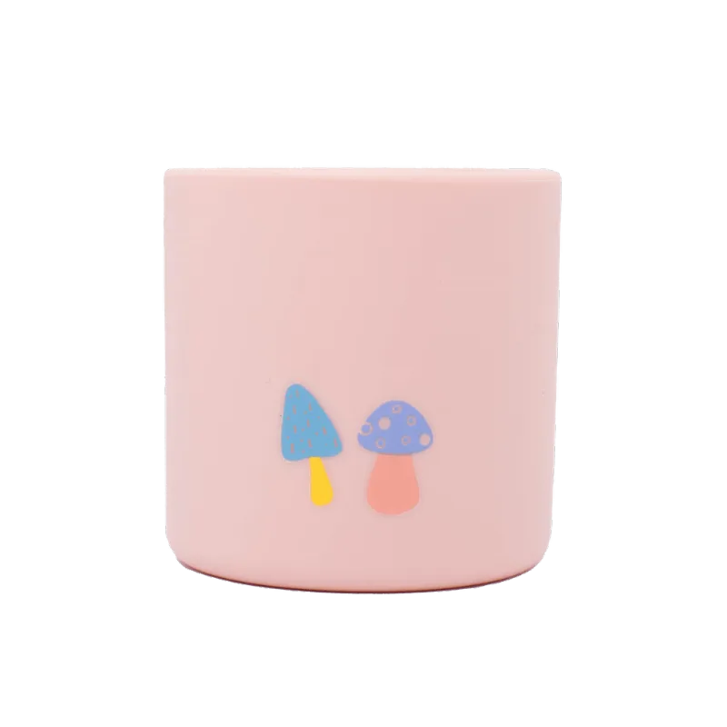 Copo De Silicone Fadinha Rosa Büp Baby