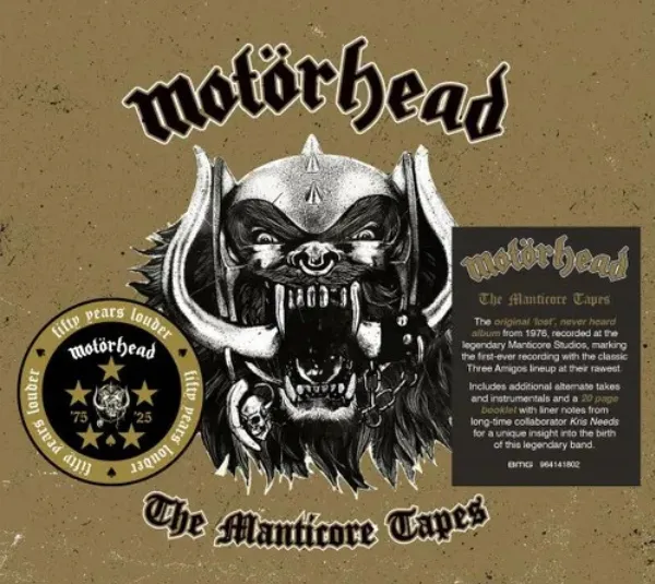 CD Motörhead Manticore Tapes