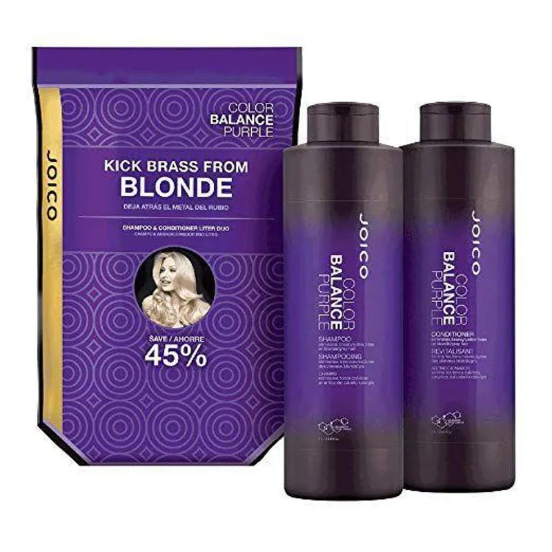 Shampoo E Condicionador Joico Color Balance Purple 1 Litro