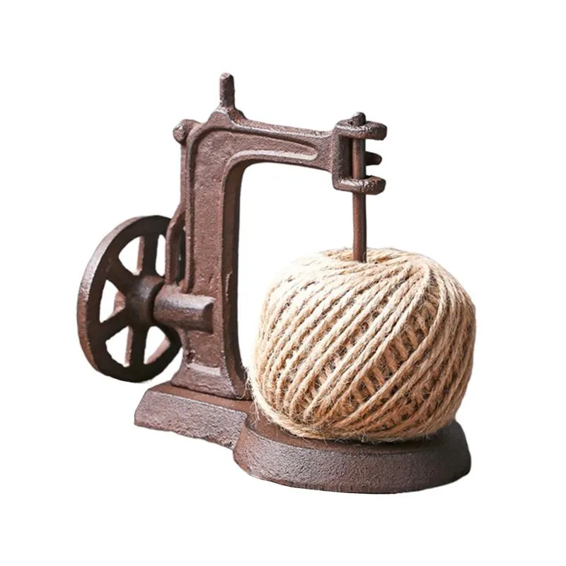Conjunto De Suporte De Carretel E Tesoura De Fio De Juta Para Presente Para Artesão