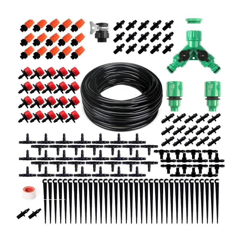 Sistema De Irrigação Kit Diy Distribuição Automática De Tubos Para