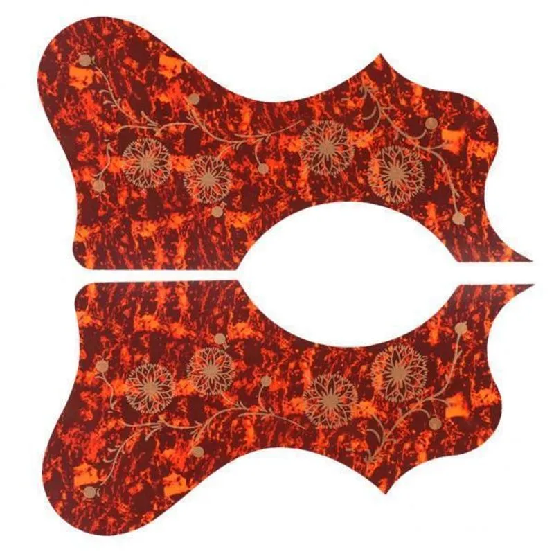 2xguitarra Acústica Pickguard Decor Anti-risco Placa Esquerda