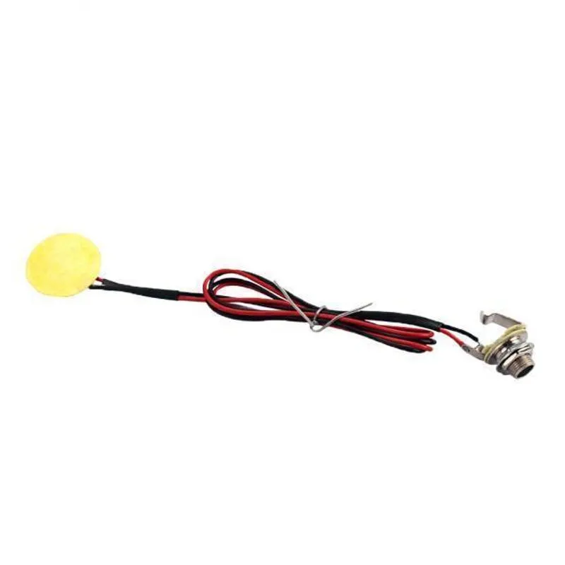 2 Captadores Piezoelétricos Com Disco Piezoelétrico De 27 Mm Para Guitarra