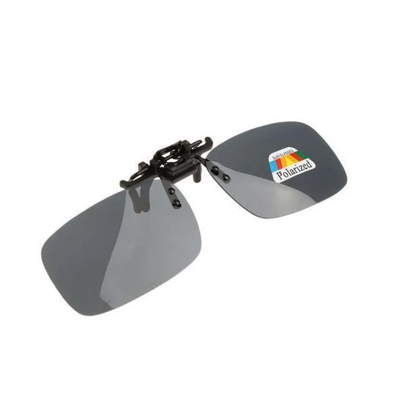 2xpolarized Clip On Driving Eyeglass Frameless Sunglasses