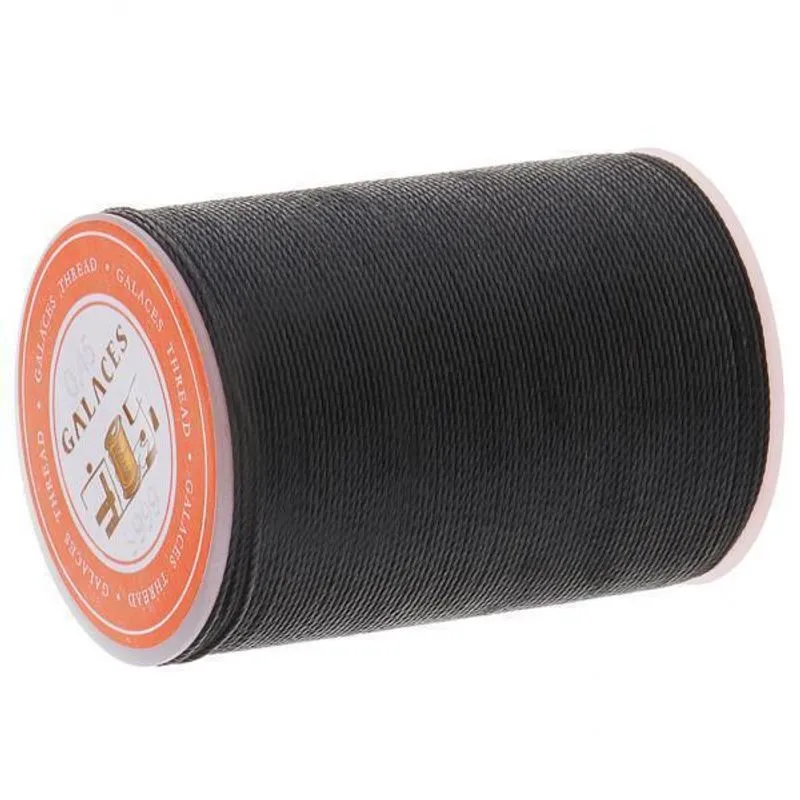 2x0,45mm Costura De Couro Linha Encerada Costura À Mão Reparo