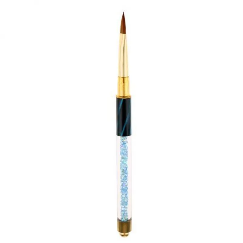 2x Escova De Unhas Profissional Escova Uv Gel Esmalte Forro De Desenho
