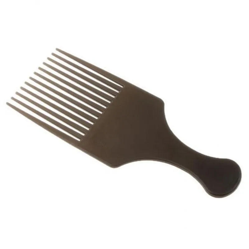 2xpicareta De Cabelo Afro Portátil Elevador Pente Dente Largo Enrolado