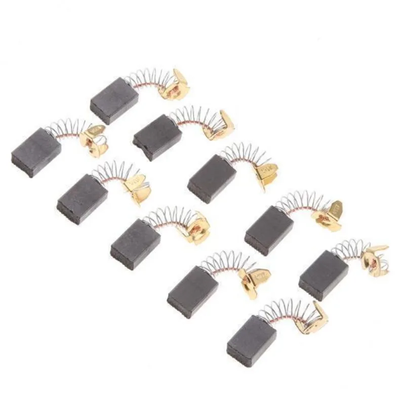 2x Escova De Carbono Para Ferramentas Elétricas 16x10x6mm 10pcs